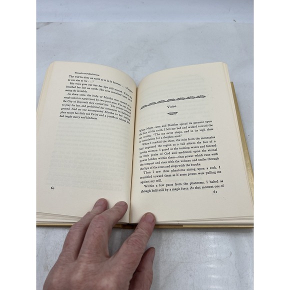 Vintage Thoughts and Meditations Kahlil Gibran Hardcover 1969 Anthony R Ferris B - Picture 10 of 15